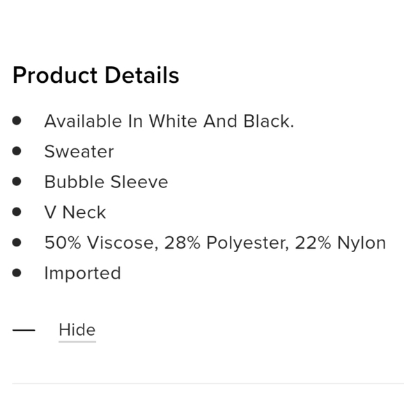 Fashion Nova Sweater - Picture 4 of 4